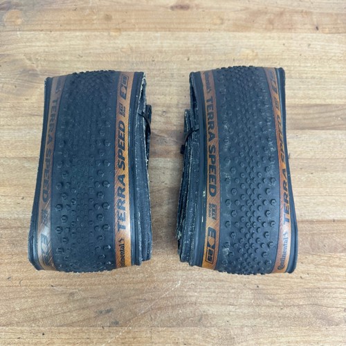 Paar Continental Terra Speed TR 700c x 40mm Tubeless Gravel Bike Reifen