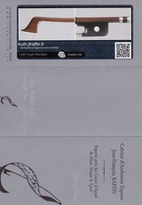 A very fine old French cello bow made by Joseph Alfred Lamy, ca. 1900, SUPERB 