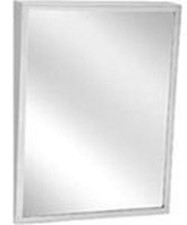 ADA Fixed Tilt Mirror - 18 inches Wide by 30 inches Tall 30"L x 18"W