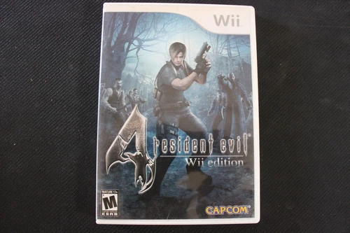 Resident Evil 4 - Wii Edition (Nintendo Wii, 2007) Complete W/ Manual