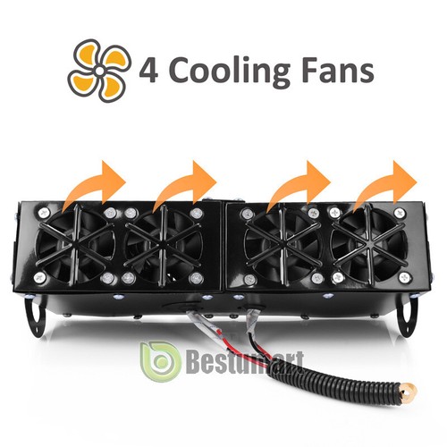 12V DC 500W Portable Electric Car Heater Heating Fan Defogger Defroster Demister - Picture 11 of 31