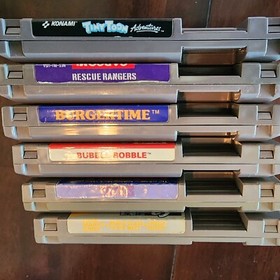 NES Games.Tiny Toons,Rescue Rangers,Burger Time,Bubble Bobble,Tetris,Mario 3 n 1