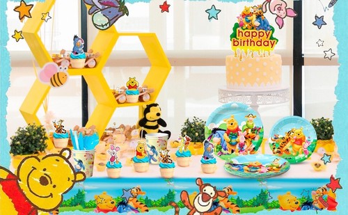 Winnie the Pooh Birthday Party Supplies, Decorations and Party Tableware Sets - Picture 10 of 10