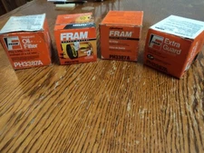 Lot of 4 Engine Oil Filter-Extra Guard FRAM PH3387A For CHEVROLET, GMC, BUICK