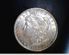 1880 US Morgan Dollar, Uncirculated,  .7734 oz Silver (US-6376)