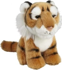 Ravensden Suma Collection - Baby Tiger Cub - Soft Plush Animal Teddy Toy 18cm