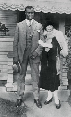 Portrait of Harry Wills 1925 Old Photo