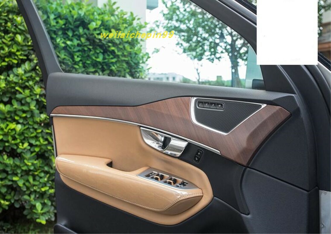 Wood grain Car interior decoration of the Car Trim For Volvo XC90 2016