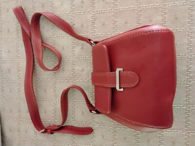 Kleine Schultertasche Damen dunkelorange von Esprit
