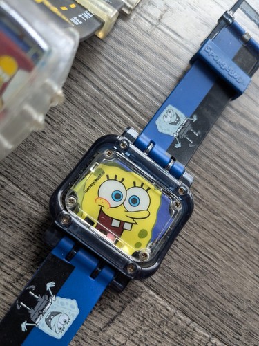 Lot of 2 Vintage Cartoon Watches: The Simpsons 2002 "Family Drive" & SpongeBob - Picture 3 of 10