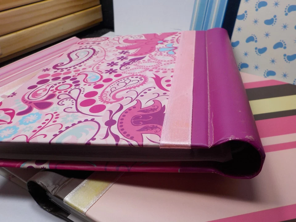 Pack de 6 álbumes de fotos 36 bolsillos 4 x 6 hermoso diseño espiral Foto 4 de 4