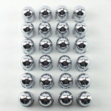 Chrome Plastic Spider Hub Cap Lug Nut Covers Fits 34 Or 1316 Hex Set Of 24 Chrome Plastic Spider Hub Cap Lug Nut Covers Fits 34 Or 1316 Hex Set Of 24