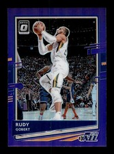 Rudy Gobert 2020-21 Donruss Optic Purple Prizm #28