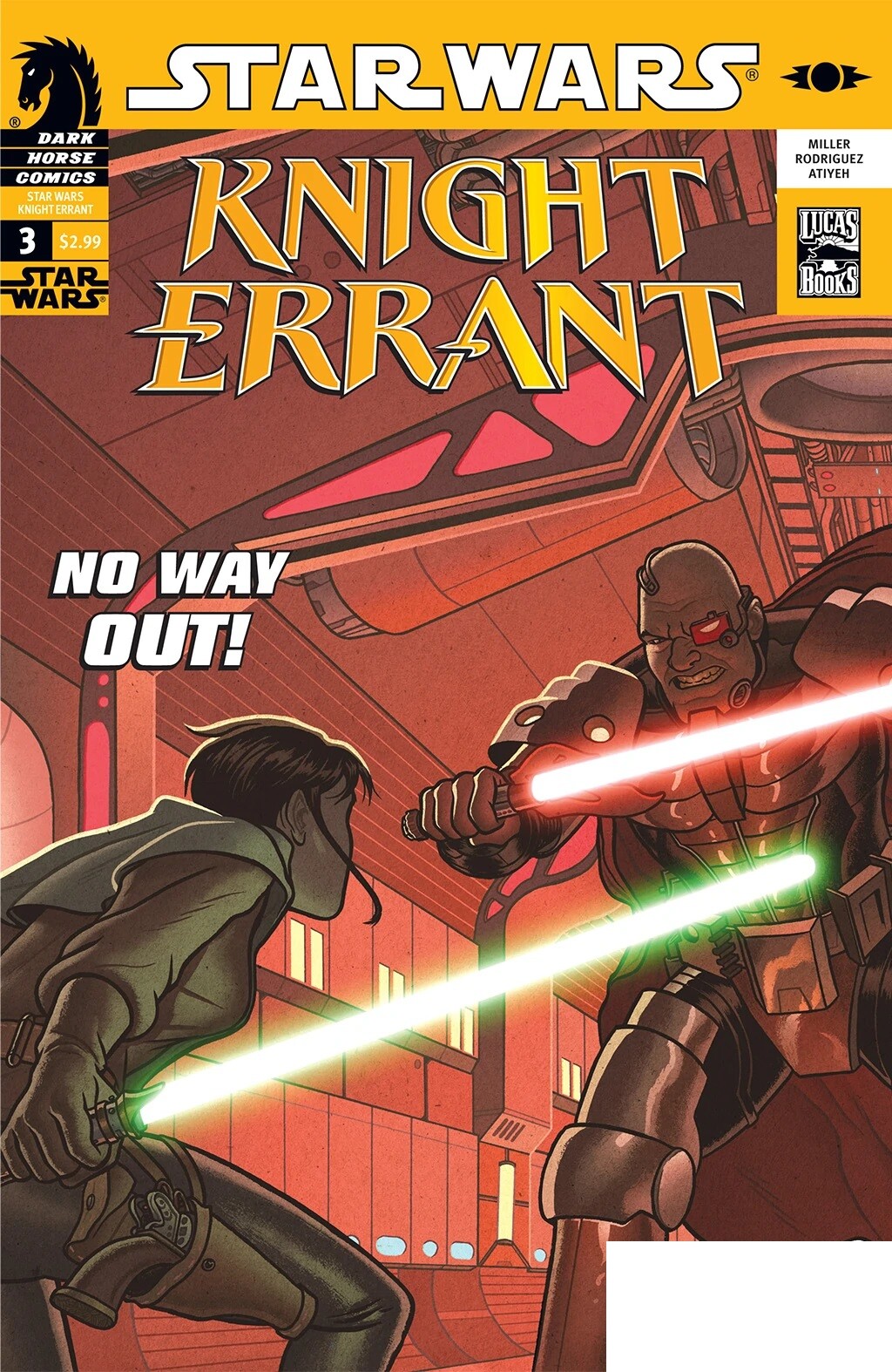 STAR WARS: KNIGHT ERRANT #3 (2010) - Back Issue