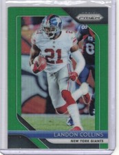 2018 Panini Prizm Green Prizm #60 Landon Collins New York Giants