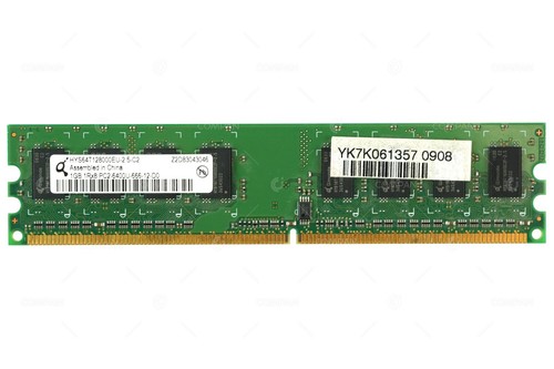 HYS64T128000EU MEMORY 1GB 1RX8 PC2 6400U DDR2 - - Bild 2 von 7