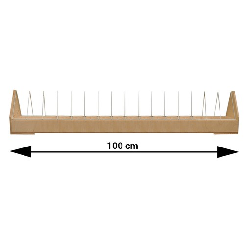 Futtertrog Geflügel-Trog Taubentrog für Vögel / Tauben aus Holz 37/70/90/120cm - Bild 8 von 8