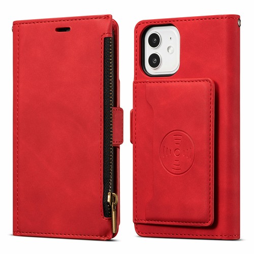 Magnetic Zipper Leather Card Wallet Case For iPhone 14 Pro Max 13 12 11 XR XS 87 - Picture 37 of 50