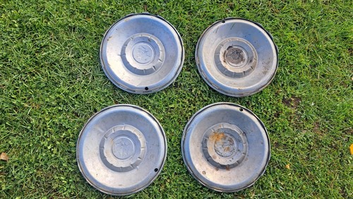 Set of 4 1955 Mercury 15" Hubcaps Wheel Covers 55 Custom Monterey Sun Valley - Picture 10 of 10