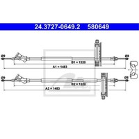 ATE Handbremsseil Bremsseil Hinten Passend FüR Ford Focus Turnier DNW DAW DBW