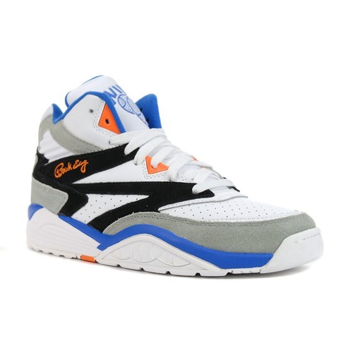 Ewing Athletics Sports Lite White/Black/Royal Orange Sneakers 1BM00256-109 - Picture 2 of 4