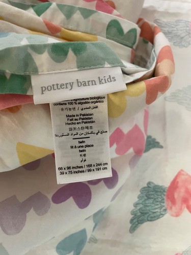 POTTERY BARN KIDS Mixed Twin Size Flat & 3 Pillowcases Sheet Set - Picture 6 of 6