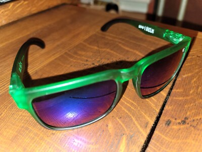 SPY OPTICS Promo Sunglasses KEN BLOCK Specialists  Ghost Green Frame 18
