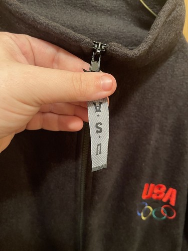 Vintage Team USA Olympics Zip Up Jacket - Size large - Picture 4 of 8