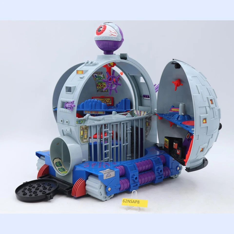 Juego de figuras Technodrome 100 % completo Teenage Mutant Ninja Turtles TMNT 1990 Foto 3 de 4