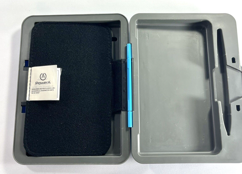 Power A Nintendo DS Blue and White Hard Shell Storage Console and Game Case - Picture 6 of 11