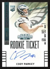 2014 Panini Contenders Cody Parkey Auto RC Rookie #245 Card