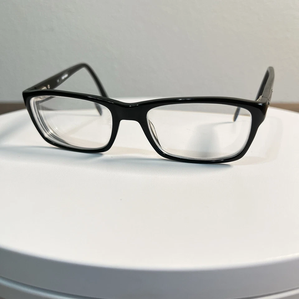 Marco de gafas Harley Davidson HD429 unisex negro borde completo rectangular 53-18-145 Foto 3 de 4