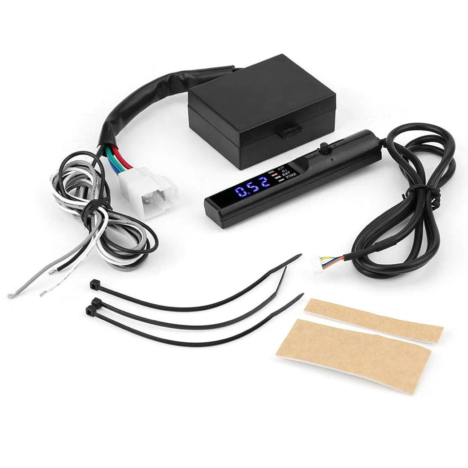 Universal Pen Style Auto LED Digital Display Turbo Timer Controller Device Black - Image 3 of 4