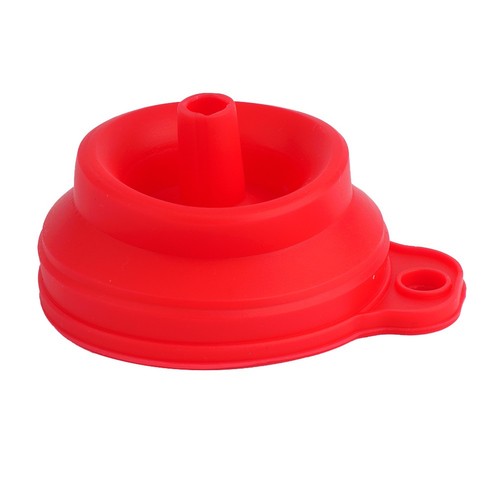 Practical Replacement Car Funnel Collapsible Silicone Oil Up Collapsible - Picture 8 of 12