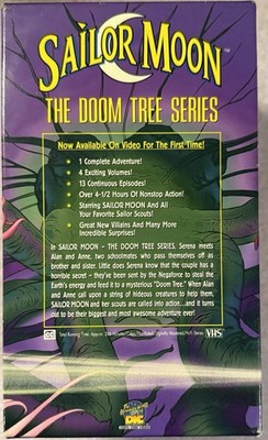 Sailor Moon: The Doom Tree Series - Four Volume Box Set (VHS, 1997 
