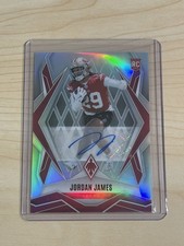 2025 Panini Phoenix Jordan James Rookie Autograph /199 #220 49ers RC