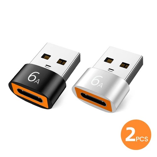 6A USB OTG Adapter USB 3.0 A Stecker auf Typ C Buchse Konverter Schnell Ladegerät 120W - Bild 14 von 18