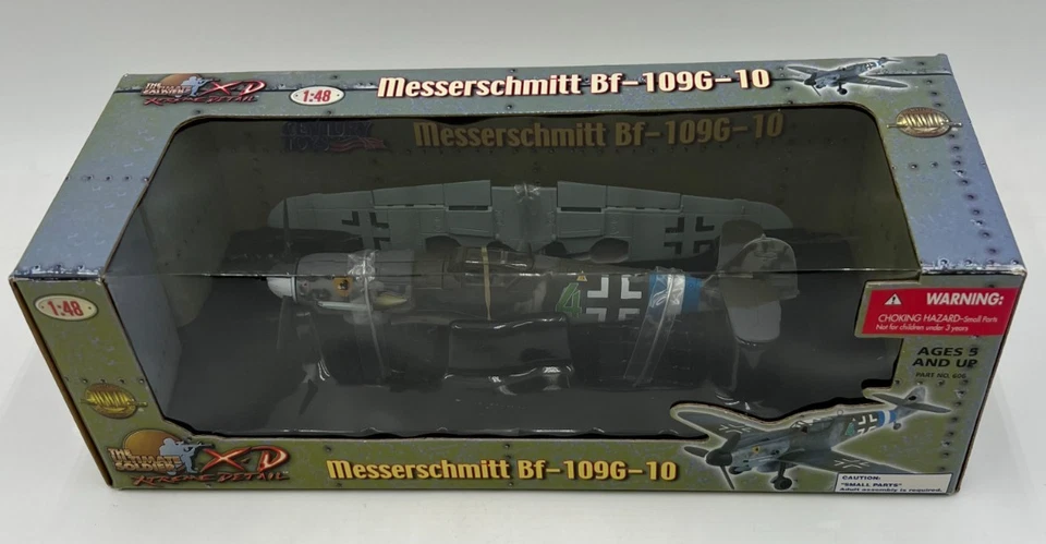 21st Century The Ultimate Soldier 1:48 WWII German Messerschmitt Bf-109G-10 NIB - Image 2 of 4