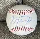 Michael Jordan Signed Baseball W Coa