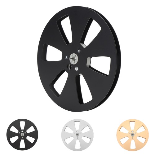 1/4in Empty Tape Reel 7in Open Reel Sound Tape Takeup Reel With 3 Hole Unive NEW - Afbeelding 11 van 21
