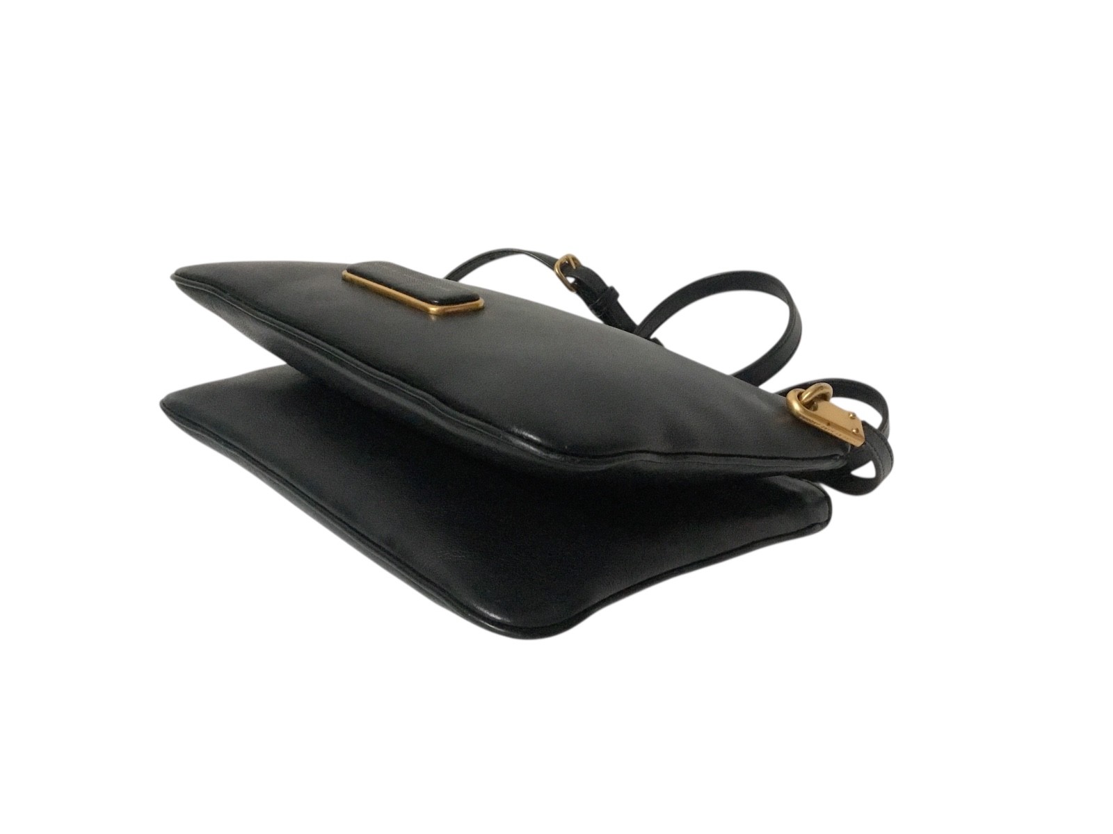 Authentic Marc Jacobs Double Compartment Black Le… - image 6