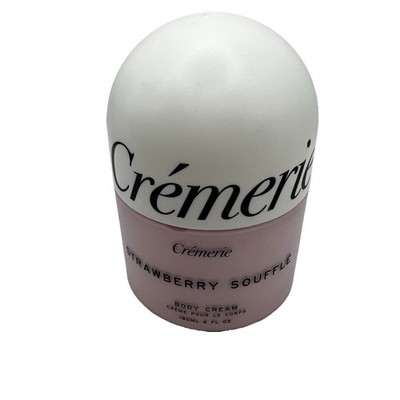 Cremerie Inc Strawberry Souffle Body Cream ~ 6 fl oz New/ 180 ml ~ NWOB