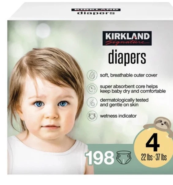 Kirkland Signature Diaper Size 4