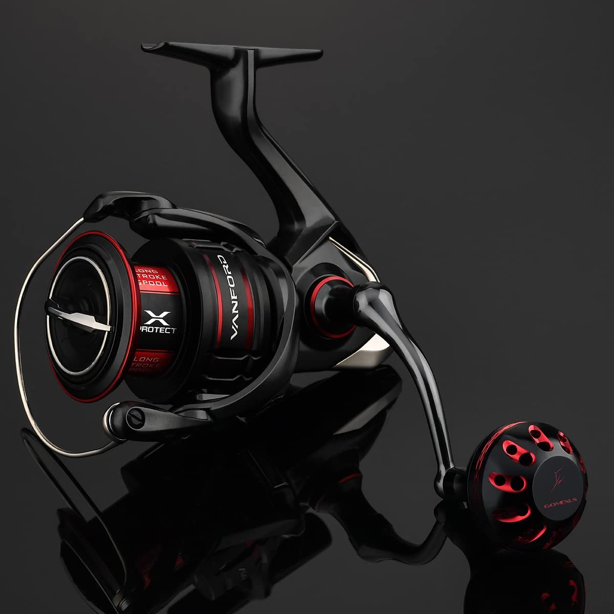 Gomexus 35mm Power Knob Alum Daiwa Shimano Type S A Vanford C2000S