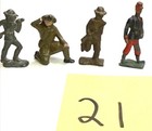 Lot of 7 WWI era Misc. Dimestore Miniature Soldiers (Lead & Metal) (#21) — photo 4