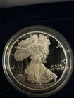 1995"P" American Eagle Silver Bullion Coin, One Ounce, Proof, with Box and COA