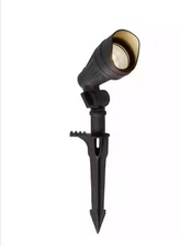 Qty 2 * NEW Hampton Bay Outdoor Integrated LED Low Voltage Landscape Spot Lights