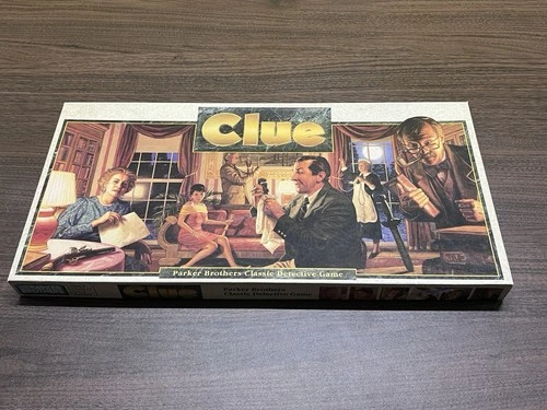 Vintage 1992 Clue Board Game Complete w/ Box – Parker Brothers