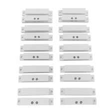 10 Sets Pack of Wired Surface Mounted Alarm Magnetic Contacts Door Window Reed S