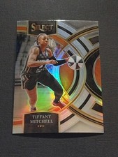 TIFFANY MITCHELL 2024 Panini WNBA Select Holo Silver Prizm Parallel #189 Sun